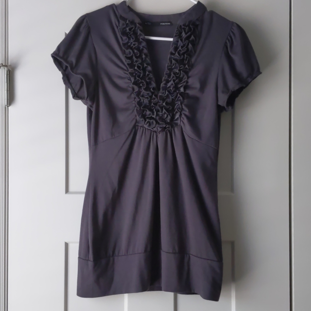 Maurices Grey Top